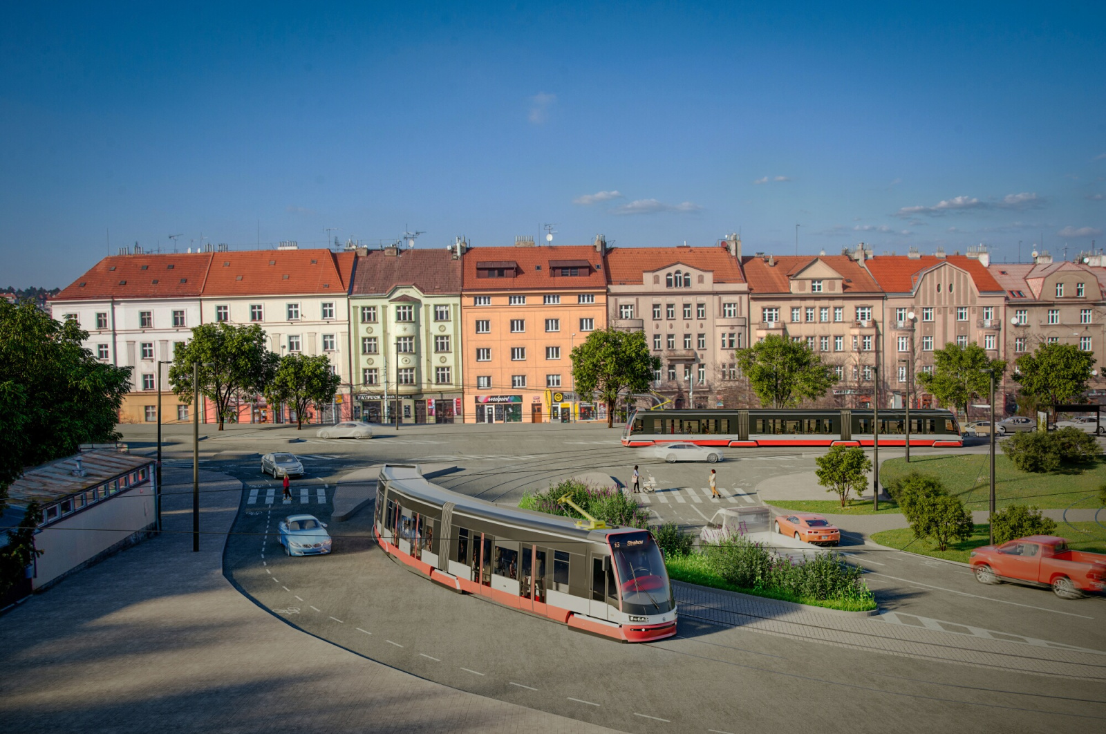Malovanka; autor vizualizací: DPP/Atelier Onixia